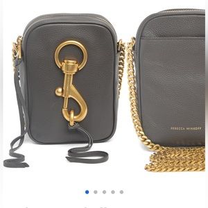 Rebecca Minkoff Lou Pebbled Leather Crossbody 🌚